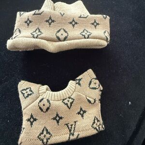 Labubu Louis Vuitton Sweater Set